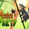monkeys ropes party