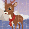 christmas deer jigsaw